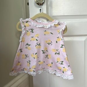 bella bliss 2-Piece Pima Swing Set, Lemons